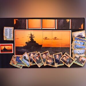 Vintage Desert Storm Trading Card Puzzle #1